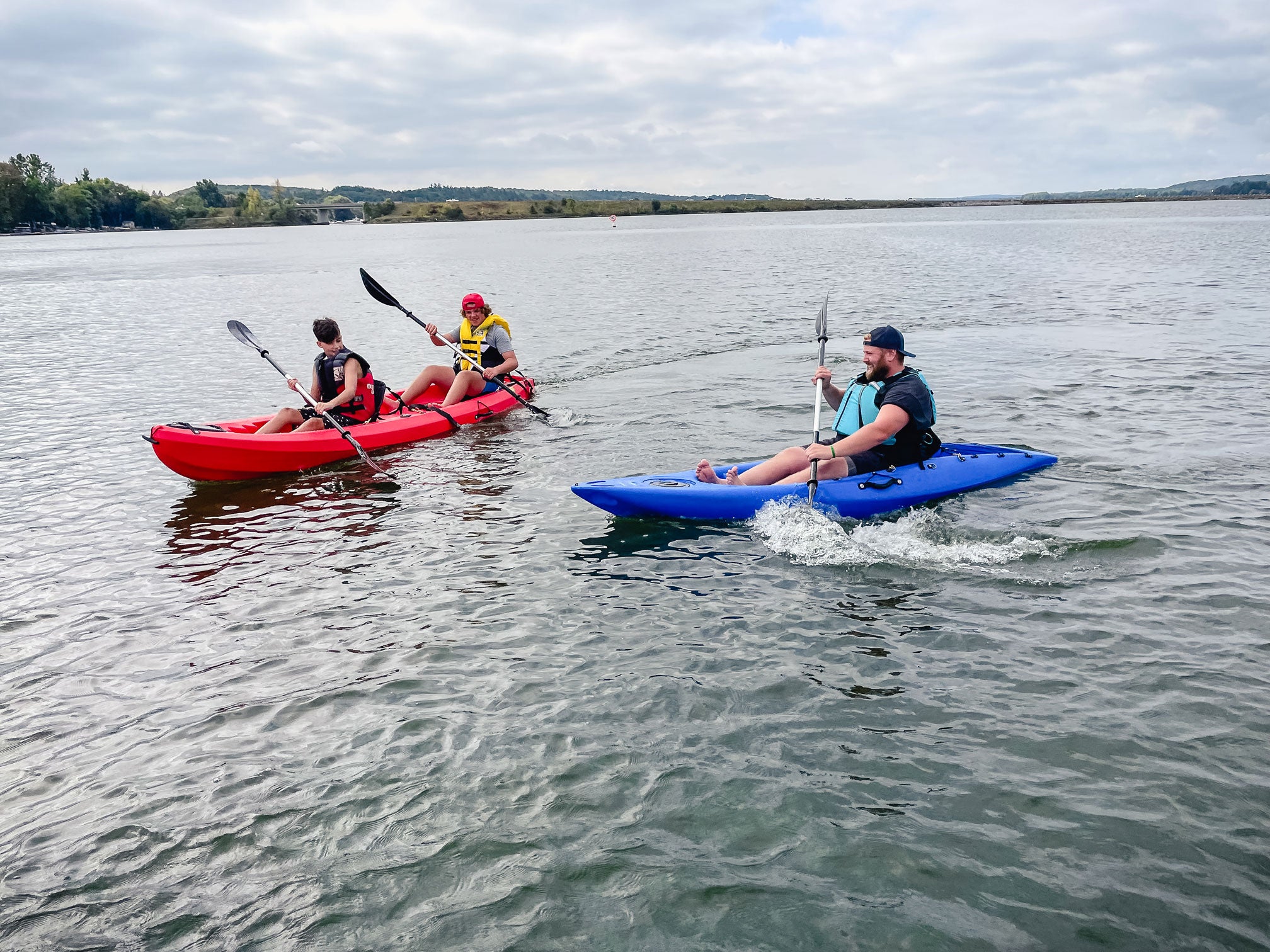 Canoes, Kayaks and SUP Boards